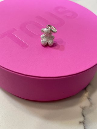 Colgante Tous Oso Bold Diamantado Plata
