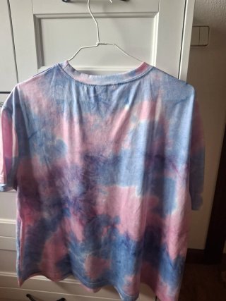 Camiseta premamá tie-dye SHEIN