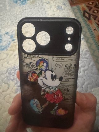 Funda iPhone 17 Pro Max Disney Mickey Mouse