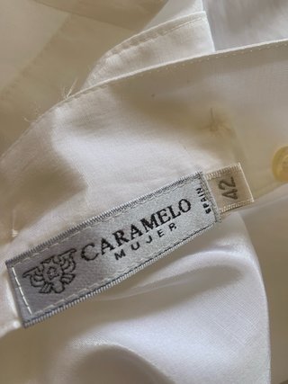 Camisa Caramelo  Manga Corta