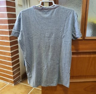 Camiseta Replay Gris Boxeo