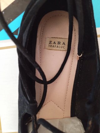 Scarpe Zara stringate nere 41