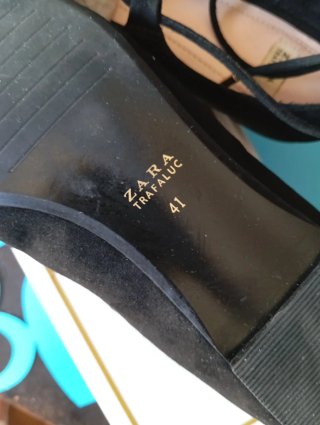 Scarpe Zara stringate nere 41