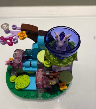 Set Lego Elves Drago Azzurro