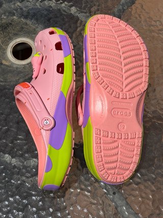 Crocs Personalizados Patricio Estrella