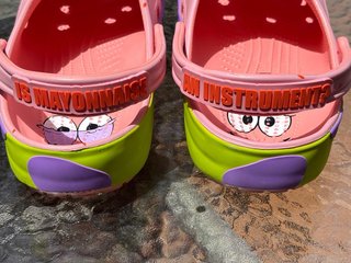 Crocs Personalizados Patricio Estrella