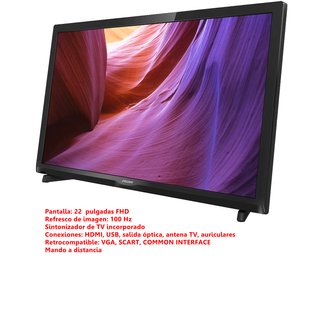 Portátil Lenovo + Monitor Philips 22" FHD