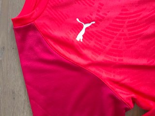 Sudadera Puma Roja Manga Larga