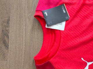 Sudadera Puma Roja Manga Larga