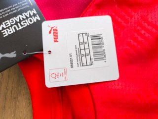Sudadera Puma Roja Manga Larga