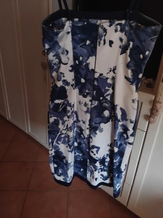 Abito corto cerimonia floreale