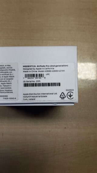 AirPods Pro 2.ª Gen A2698