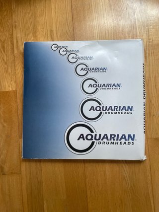 Parche Caja Aquarian 14 Negro Jack DeJohnette