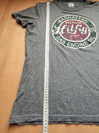 Camiseta Tommy Hilfiger Gris Talla . C