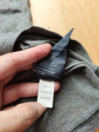Camiseta Tommy Hilfiger Gris Talla . C