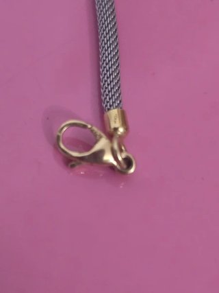 Cadena tous acero y oro