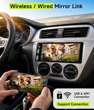 Radio 1 DIN 6.86 DAB+ CarPlay Android Auto