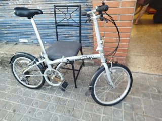 Bicicleta plegable ruedas 20