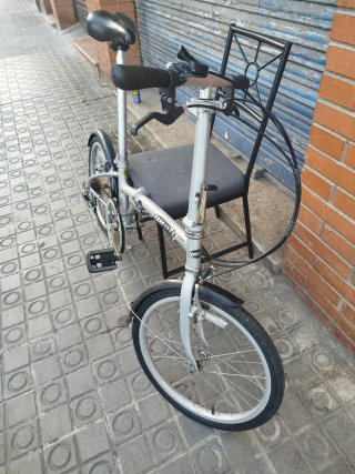 Bicicleta plegable ruedas 20