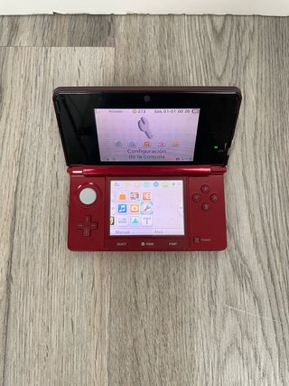 Nintendo 3DS Rossa + Caricatore