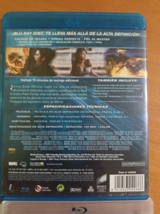 Lote Blu-ray Ghost Rider (2 Películas)
