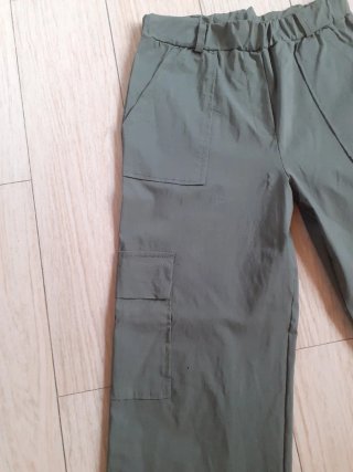 Pantaloni donna stretch verdi