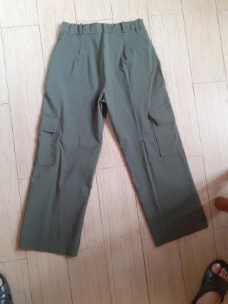 Pantaloni donna stretch verdi
