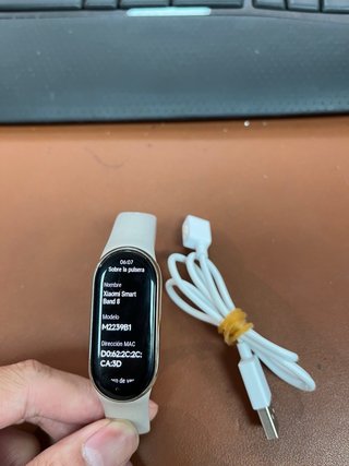 Xiaomi Smart Band 8 Beige/Plata#804424