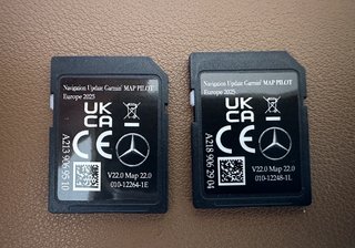Mercedes tarjeta SD Garmin Map Pilot V22 radar