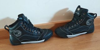 Botas Moto Bering Mujer Negras