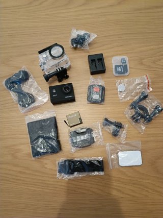 Apexcam Cámara Deportiva 4K WiFi Accesorios