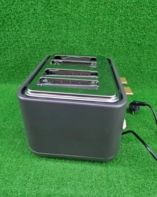 Tostadora Salter Pebble 4 Rebanadas Negra
