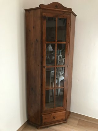 Esquinero restaurado salón beige