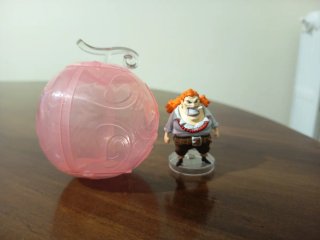 Gatchapon One Piece Curly Dadan