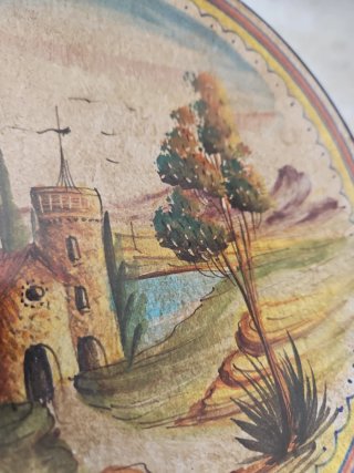 Coppia Piatti Decorativi Vintage