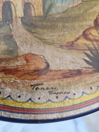 Coppia Piatti Decorativi Vintage