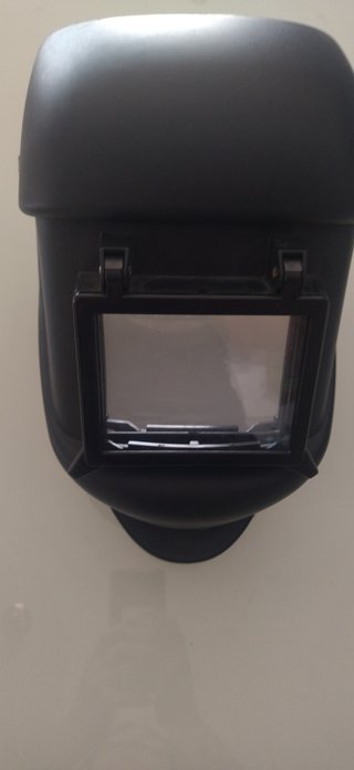 Casco de soldar negro
