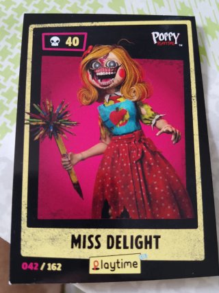 Carta Poppy Playtime Miss Delight 042/162