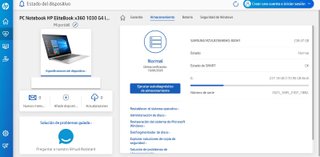 HP EliteBook X360 G4 in argento