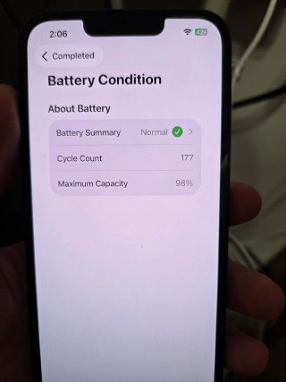 iPhone 13 Midnight 128GB 98% Batería