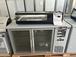 Mostrador Refrigerado Cristal 2/3/4 Puertas