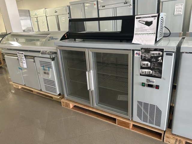 Mostrador Refrigerado Cristal 2/3/4 Puertas