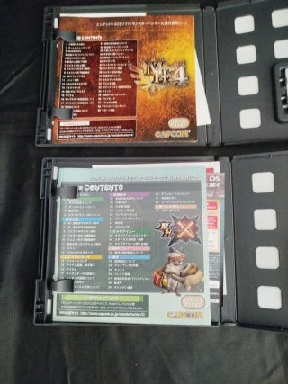 2 Juegos Nintendo 3DS Monster Hunter 4 y X (JAPON)