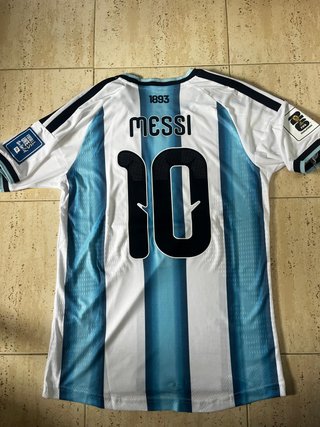 Camiseta Argentina Messi Mundial Talla L