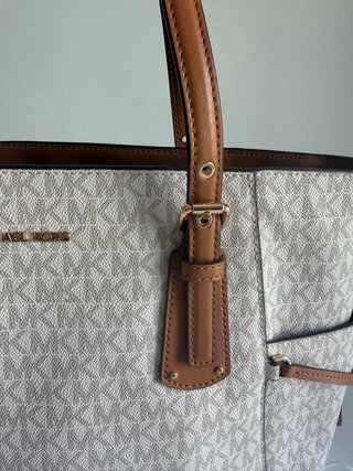 Bolso Michael Kors Beige y Marrón