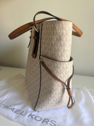Bolso Michael Kors Beige y Marrón