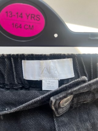 Shorts vaqueros negros Zara con estrellas