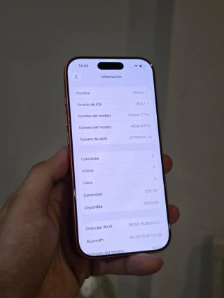 iPhone 17 Pro 256GB Naranja como nuevo