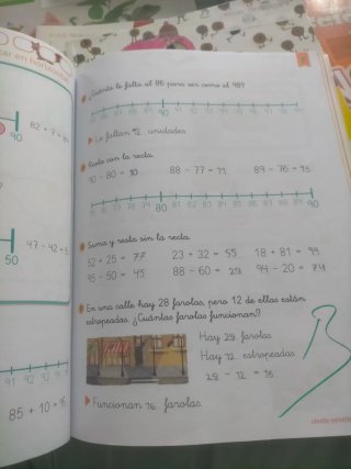 Libros de ejercicios 1 y 2 de primaria