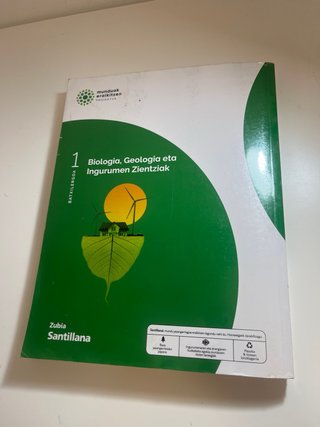 libro de biologia 1 bach
